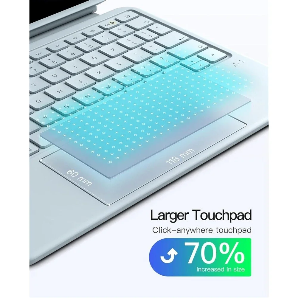 Inateck AceTouch Protective Keyboard Case for iPad Air 11-inch